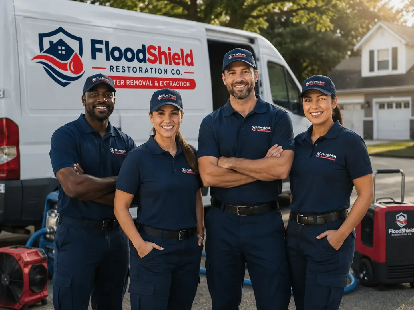 Flood Damage Restoration company in Triangle, VA